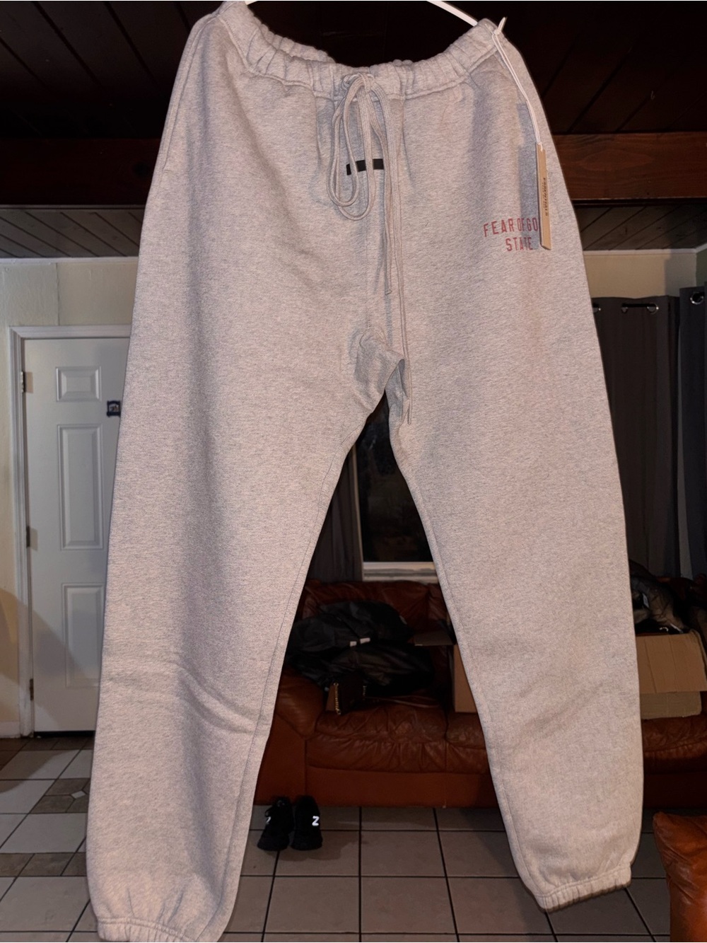 Fear of God State “Dark Heather” Joggers
